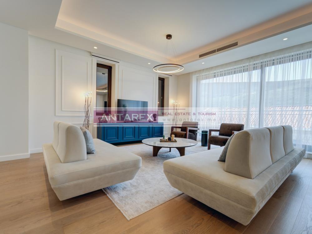 Three-bedroom duplex apartment on the sea coast of Montenegro for sale