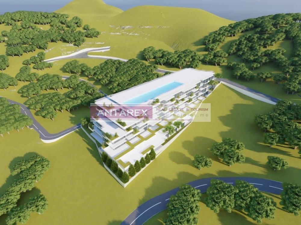 Plot for co-investment construction for sale in Budva