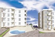 Купить квартиру в новом комплексе с бассейном в Кумборе, Черногория