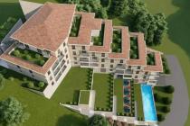 Apartment in the new residential complex with swimming pool in Becici for sale